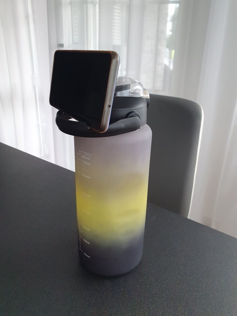 Bidon duży, butelka na wodę 2000ml, 2 lityry