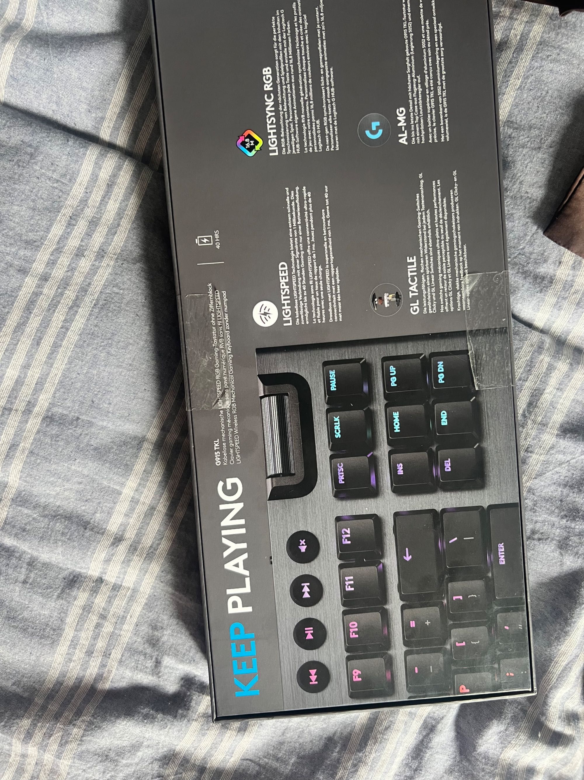 Клавиатура игровая/геймерская Logitech G915 TKL