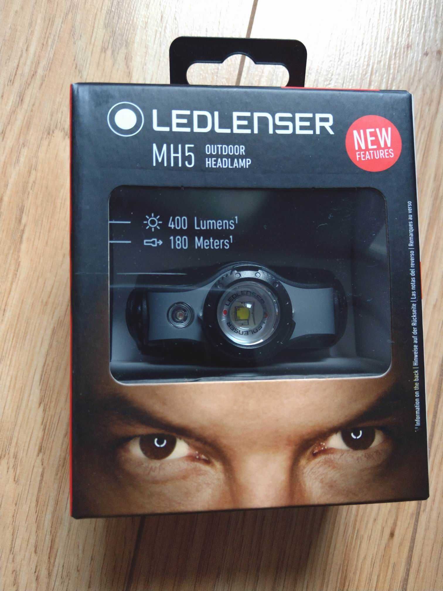 Latarka czołowa czołówka Ledlenser MH5 400 lm