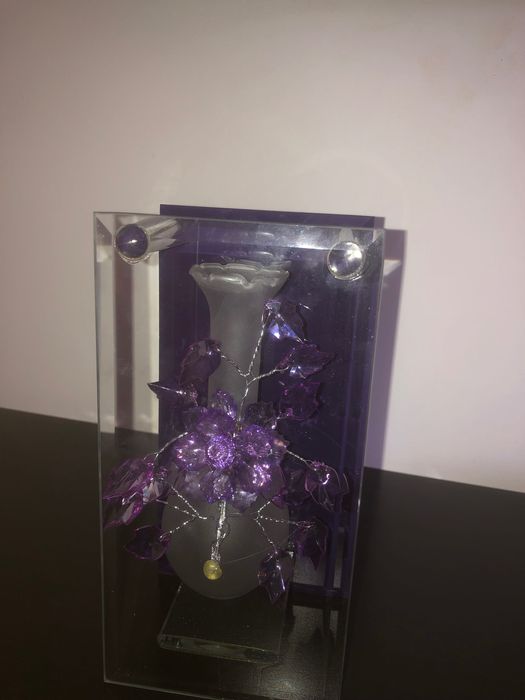 Jarra de vidro para decoração