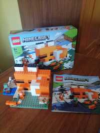 Lego Minecraft siedlisko lisów 21178