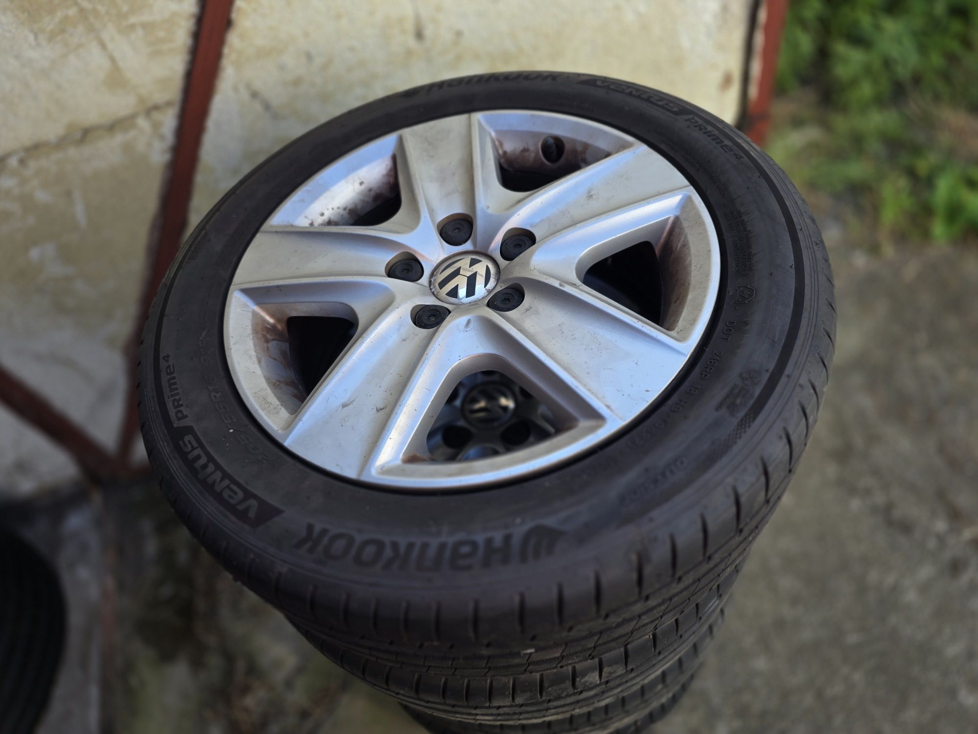 hankook ventus prime 205/55/16 koła z  oponami- felgi strukturalne