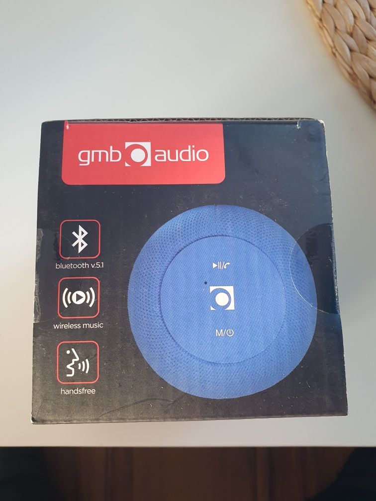 Głośnik bezprzewodowy bluetooth NOWY gmb audio