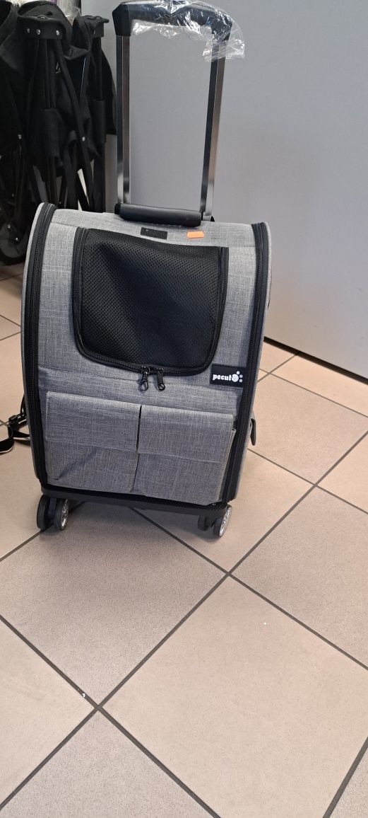 Wózek/ transporter/  plecak dla psa /kota   na kółkach