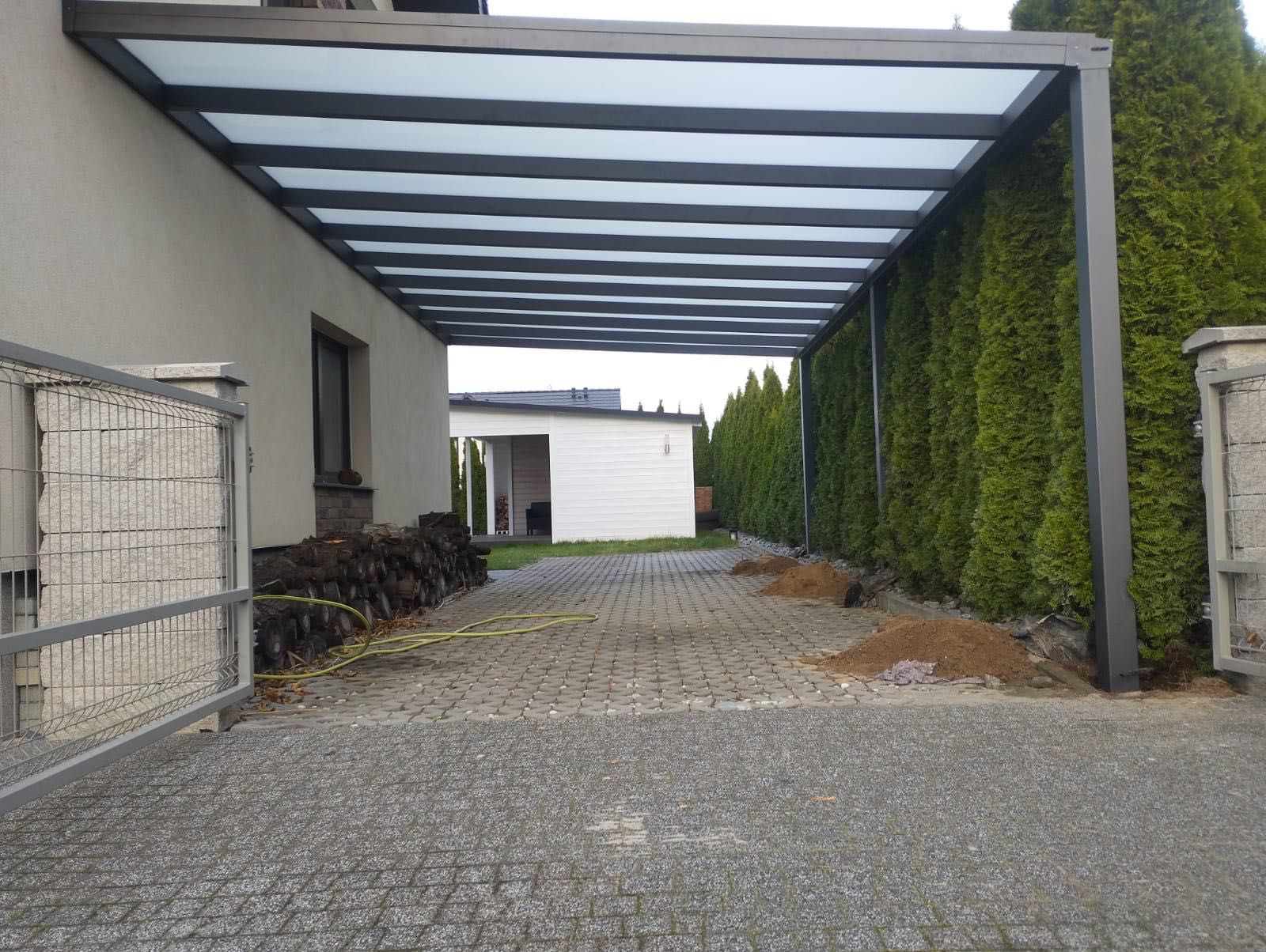 Aluminiowe zadaszenie tarasu