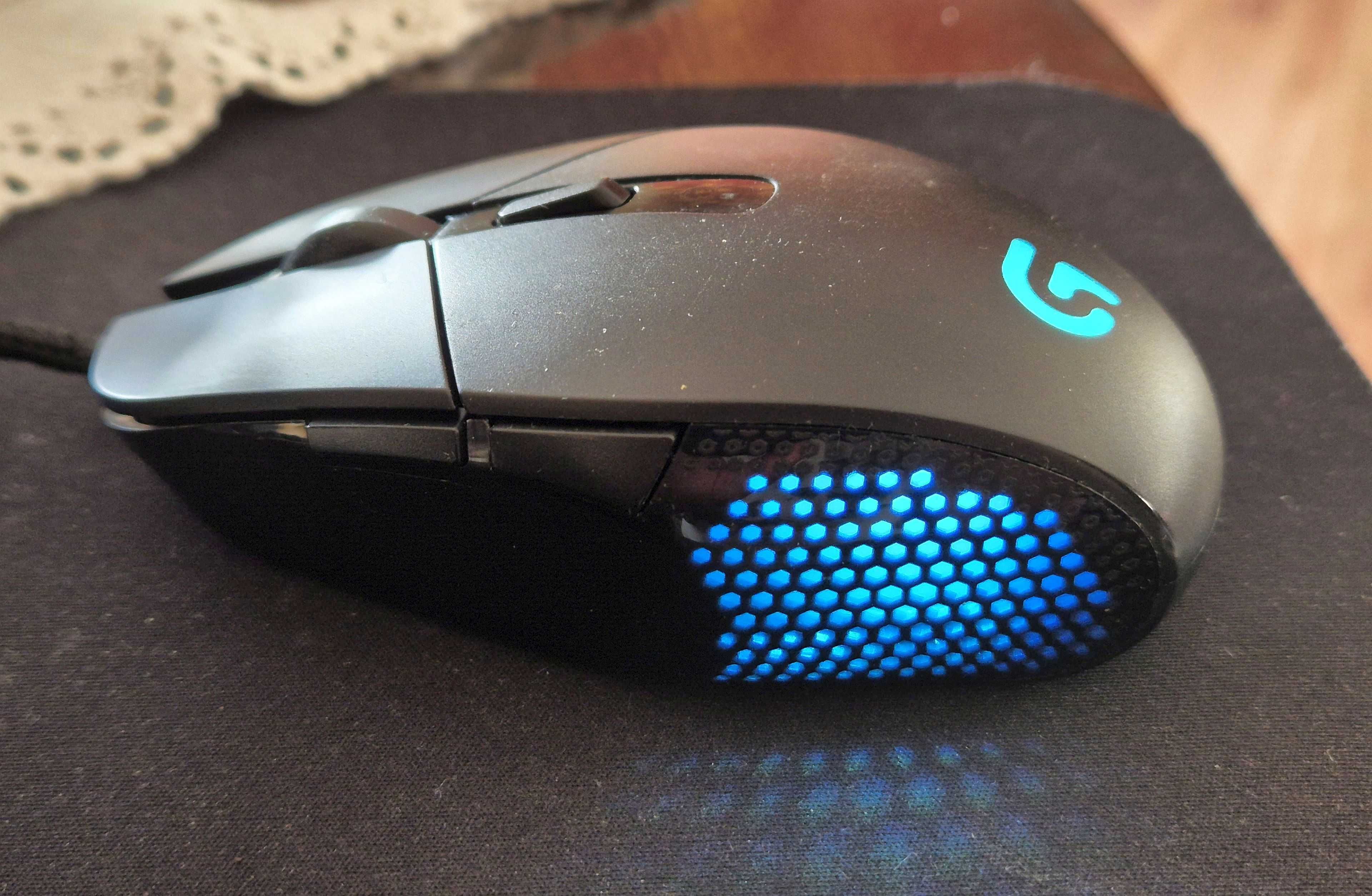 Myszka do komputera Logitech G303 i Pearl FM-1600