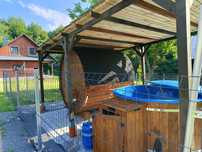 Dom okolice Zamościa dla 20 osób, noclegi basen jaccuzi sauna tyrolka