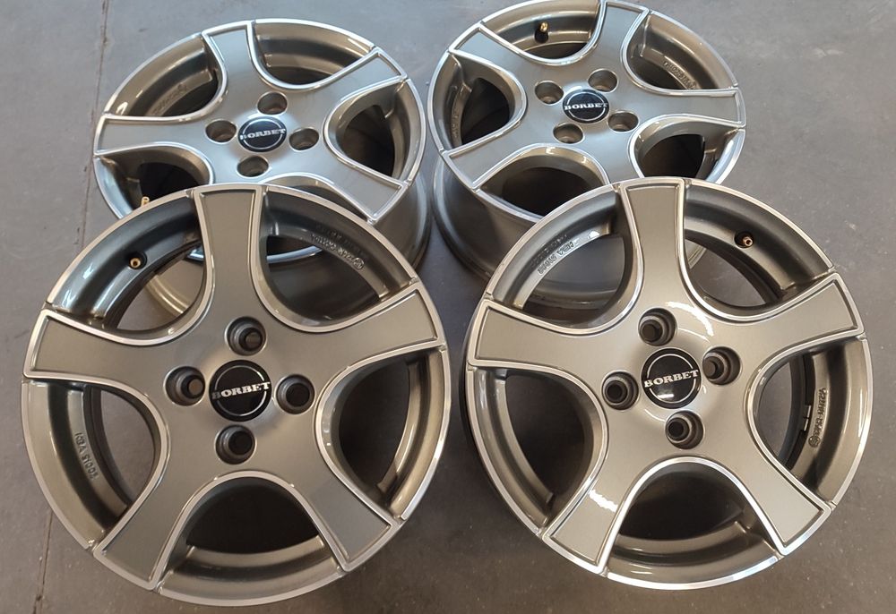 14" 5.5J 4x98 piękne felgi aluminiowe Borbet