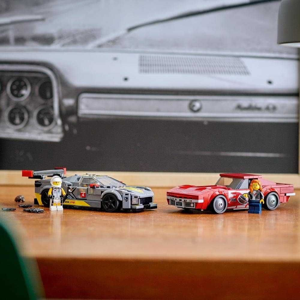LEGO 76903 – Speed Champions: Samochody wyścigowe Chevrolet Corvette!