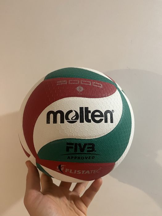 Piłka siatkowa Molten V5M5000 Flistatec – FIVB Approved (rozmiar 5)