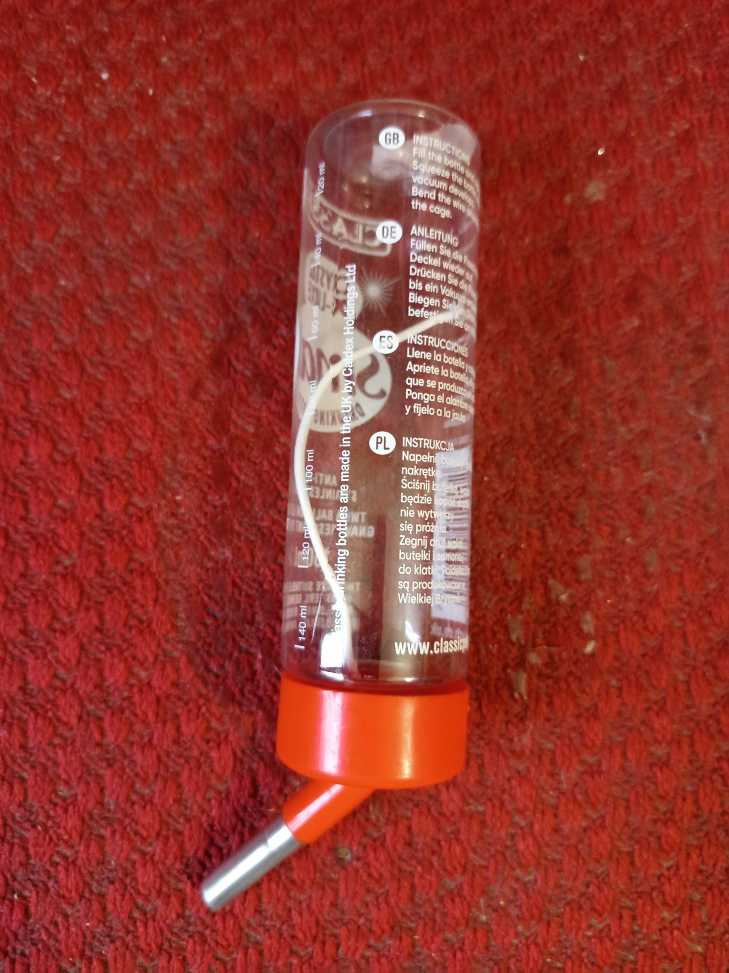 Poidełko 150ml gryzoń/królik