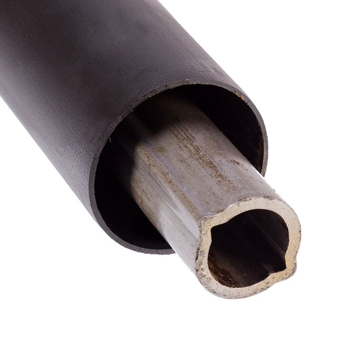 Wał przegubowy WOM 100 cm 500Nm cytryna krzyżak 27×74,5 6/6