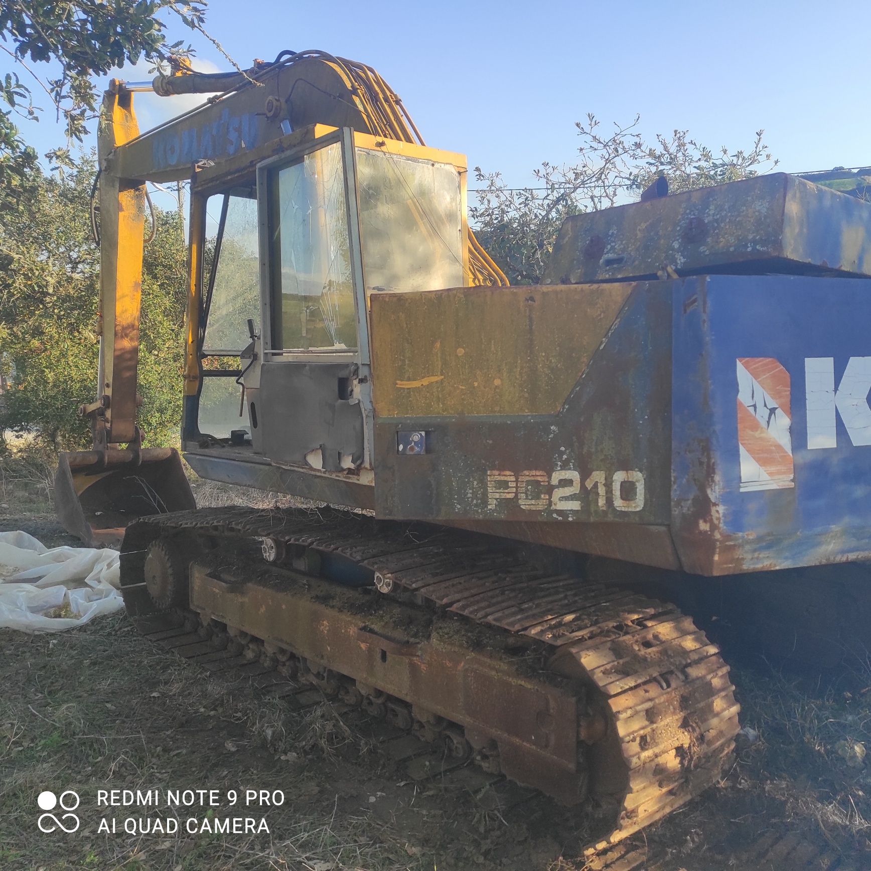 Komatsu 210 série 3 peças