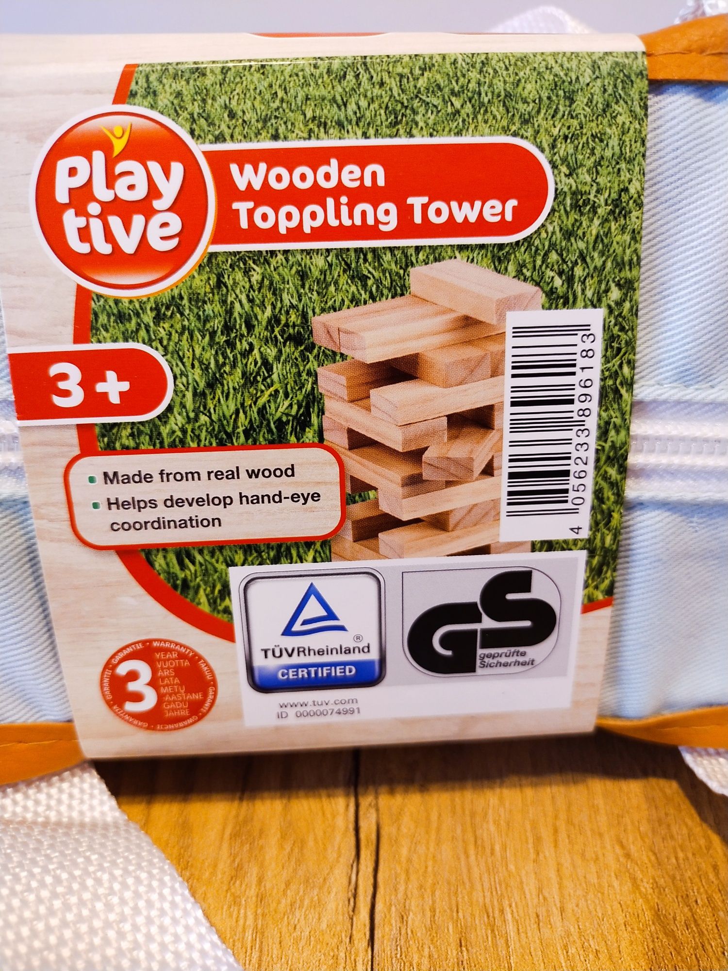 PlayTive drewniana wieża Montessori