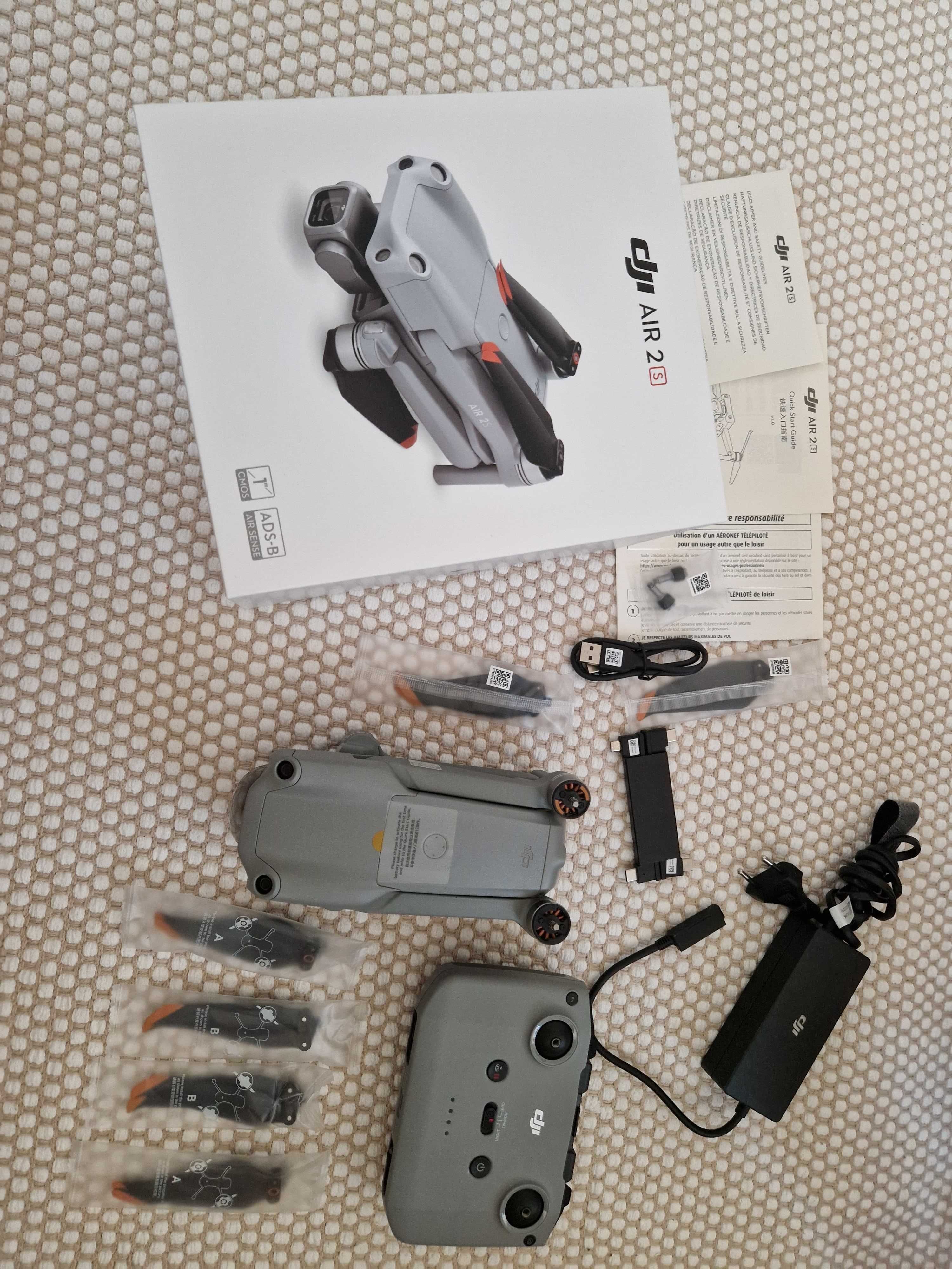 DJI Air 2S Drone - Brand New in Box, Complete Set with All Accessories