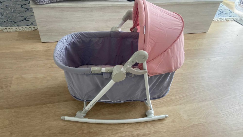 Kinderkraft Unimo Leżaczek, Bujaczek, Krzesełko, Łóżeczko, Kołyska 5w1