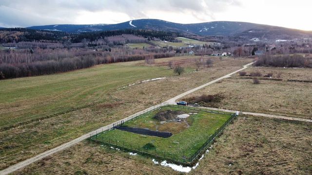 Działka z widokiem na góry (widokowa), Świeradów Zdrój, z pozwoleniem