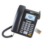 Telefon - MAXCOM MM 28D stacjonarny przewodowy na kartę SIM CZARNY