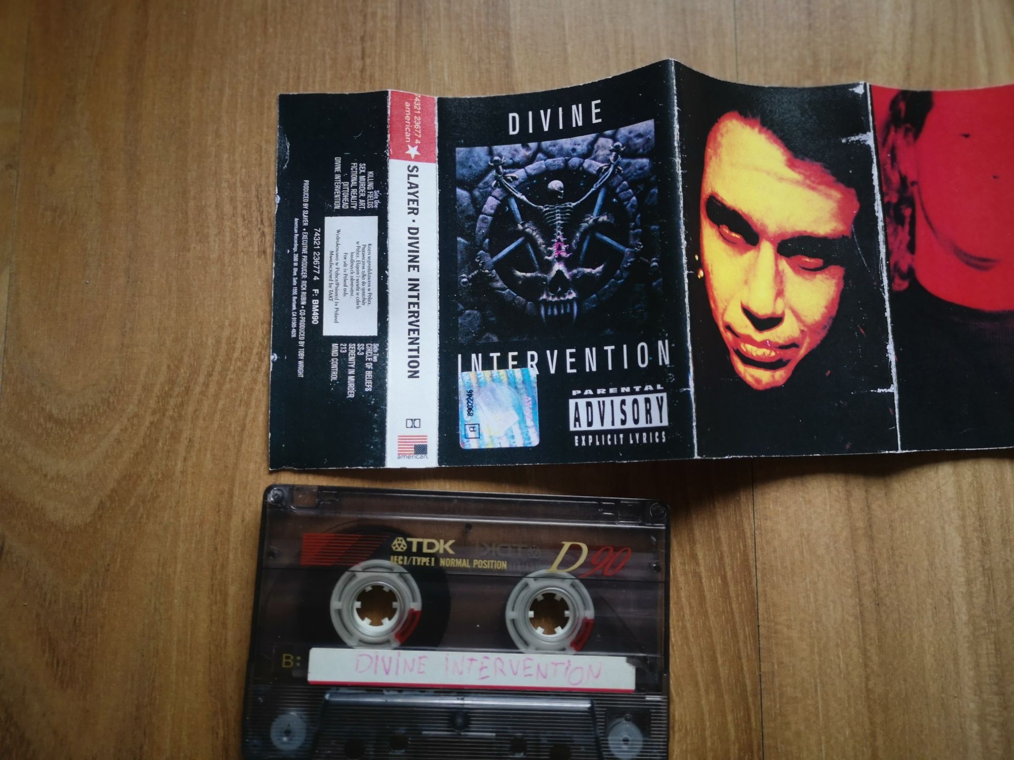 Slayer Divine intervention - kaseta pir.