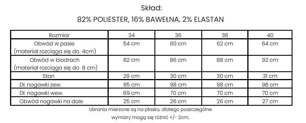 Spodnie damski Olavoga Lea XS M L czarne