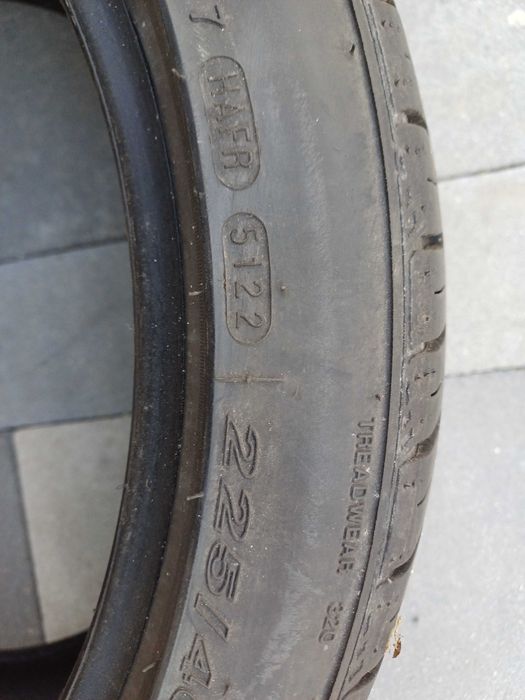 opony nexen 225/40 r18 rok 5122