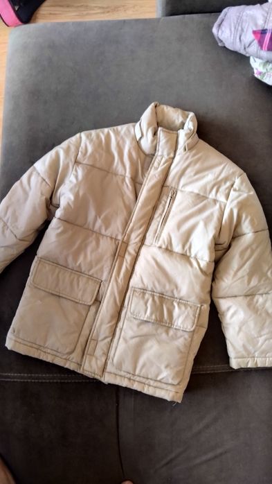 Kurtka zimowa dla dziewczynki rozmiar 140