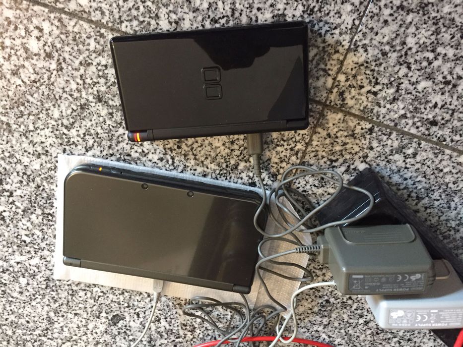 DS Lite  advance carregador DS 3DS XL 2DS Nintendo transformador cabo
