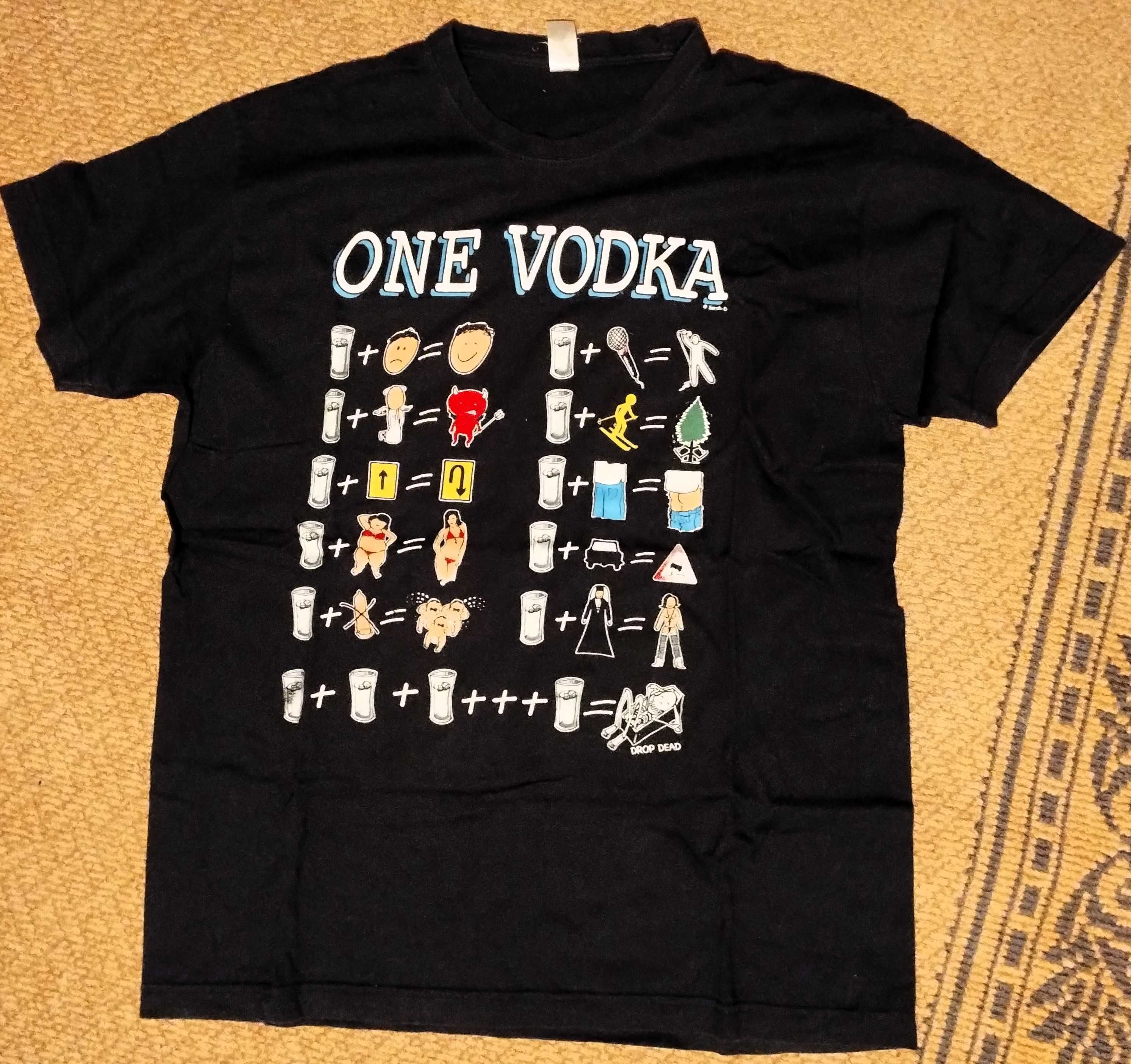 Tshirt L Vodka Divertida Unisexo L