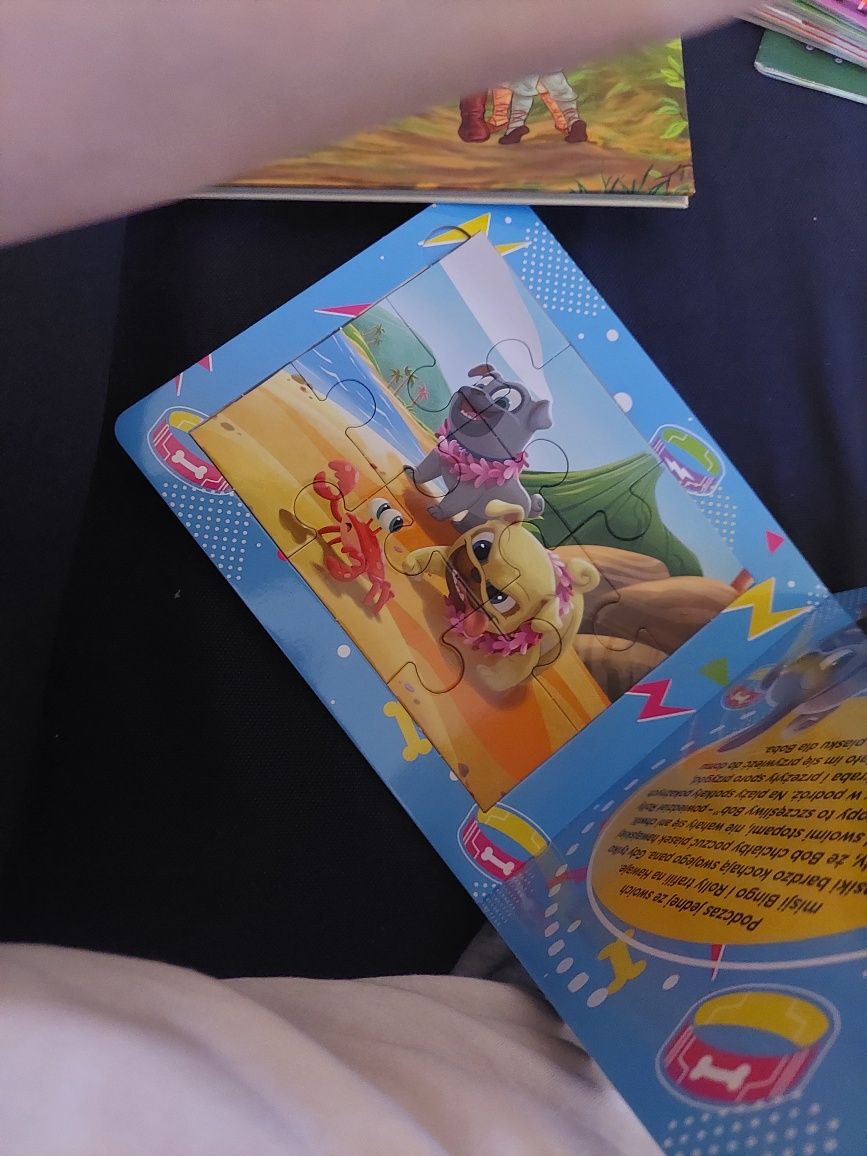 Disney bingo i rolly w akcji ksiazka+ puzzle
