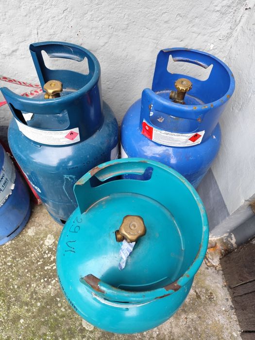 Butla Gaz Propan Butan Do napełnienia są puste.