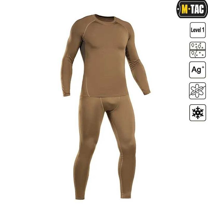 Термобілизна M-Tac ThermoLine Coyote Brown Койот ‼️ Є РОЗМІРИ ‼️