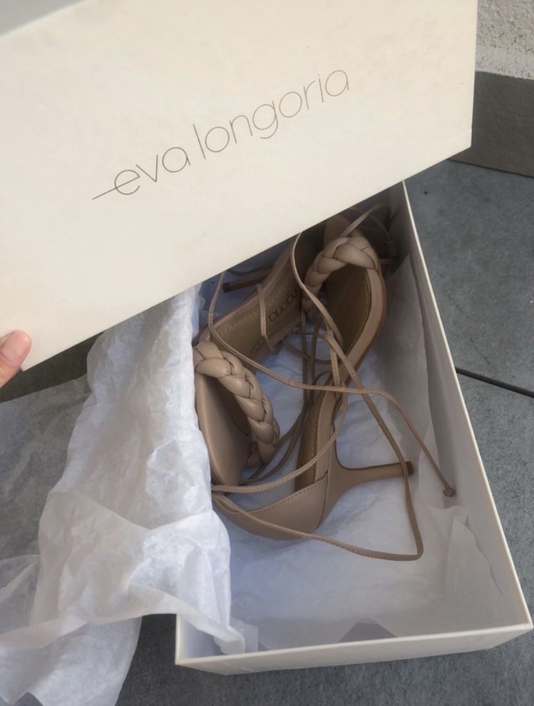 Sandały na szpilce Eva Longoria