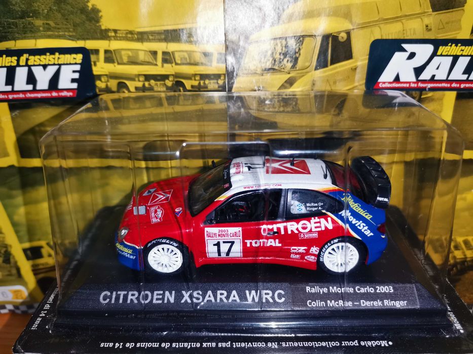 Citroën Xsara WRC Rally - Escala 1:43