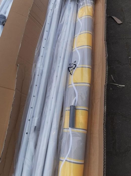 Markiza balkonowa 2,5m bez wiercenia