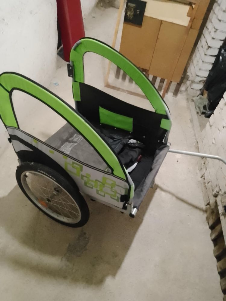 Wozek do roweru dla malych dzieci