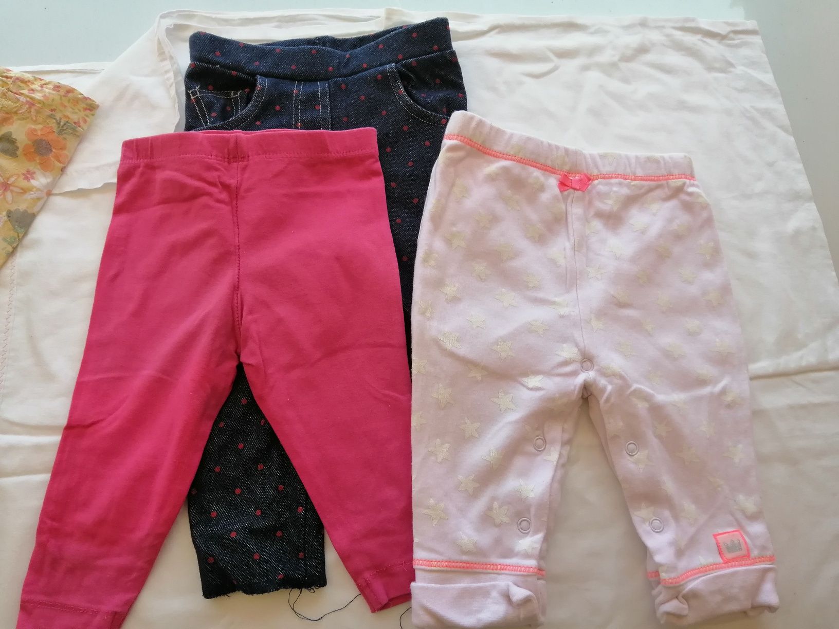 Lote de roupa de menina 6 meses