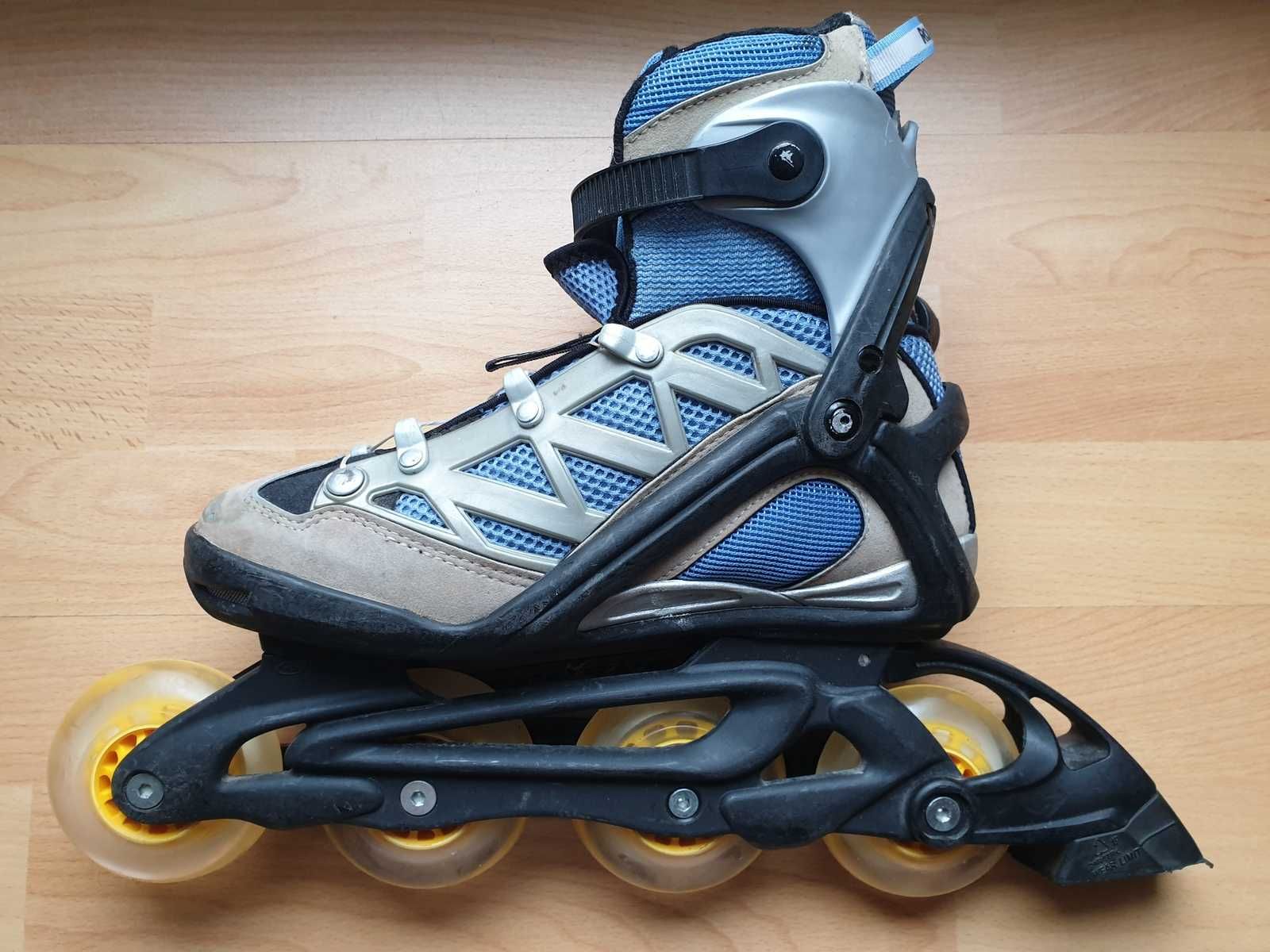 Rolki Rollerblade Training PFS  roz .36,5 nowe kółka 76 mm