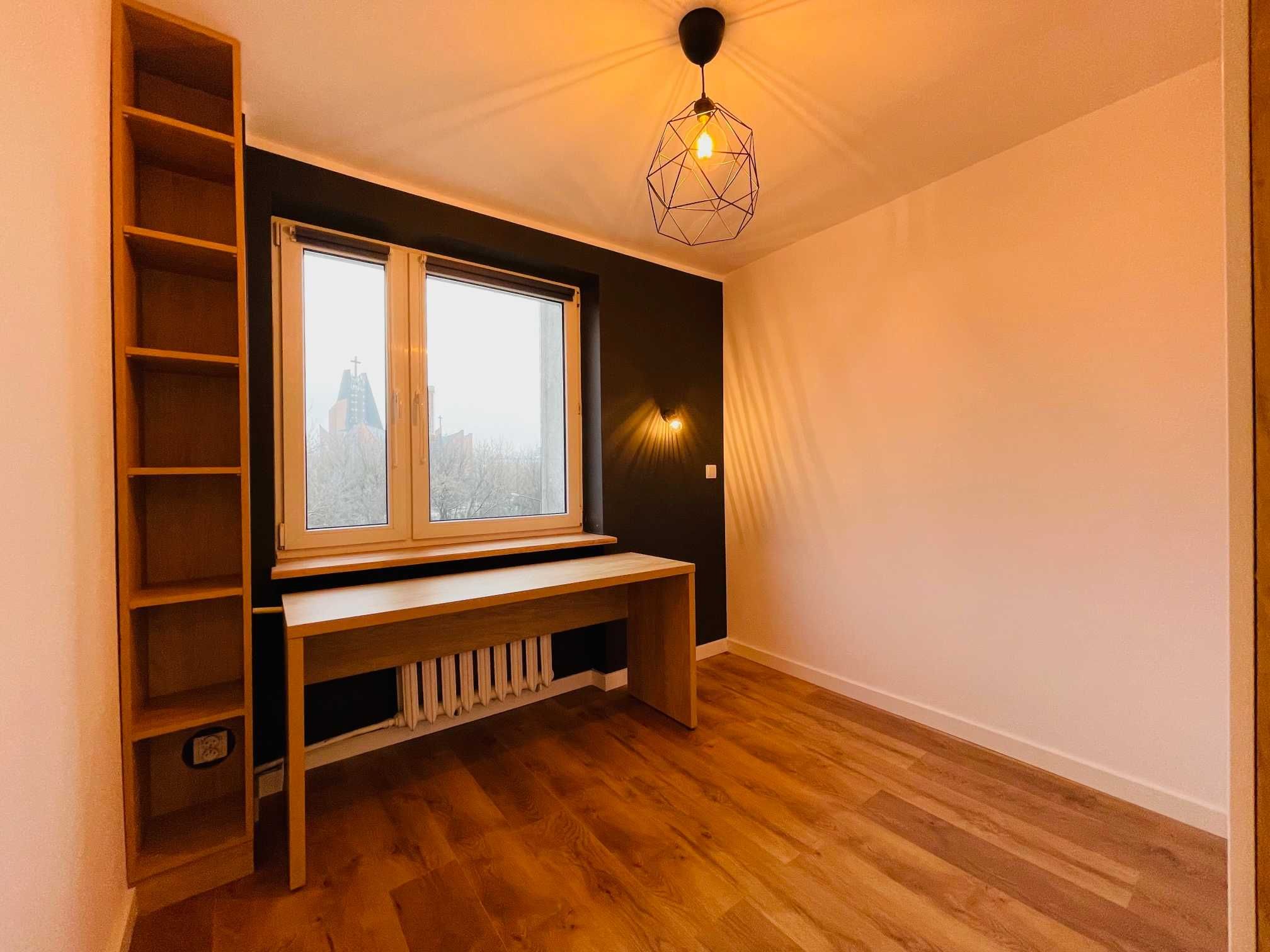 Śliczna - 3 pokoje, duży balkon, piwnica, umeblowane i wyposażone