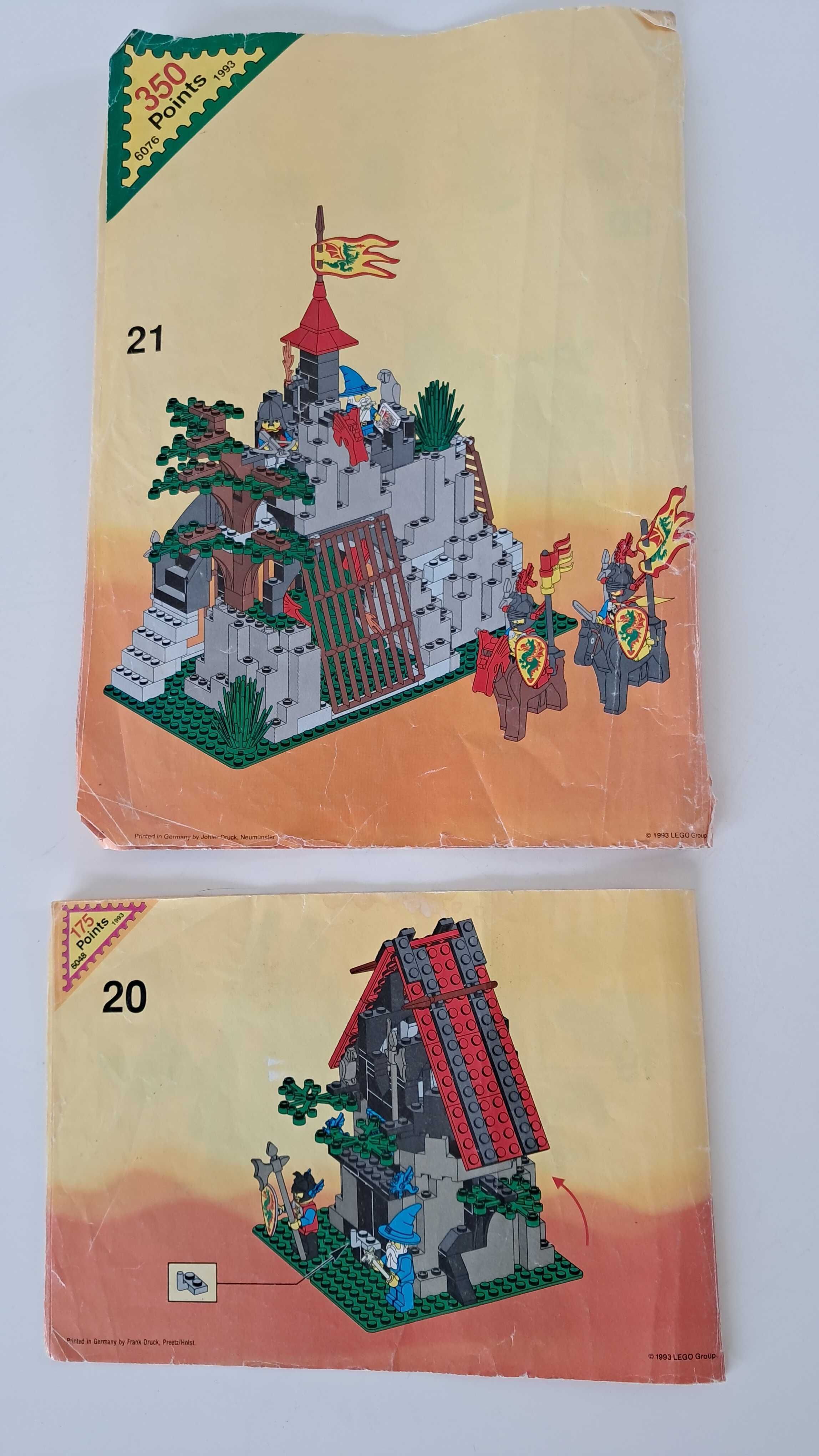 Instrukcje Lego 6076 i 6048