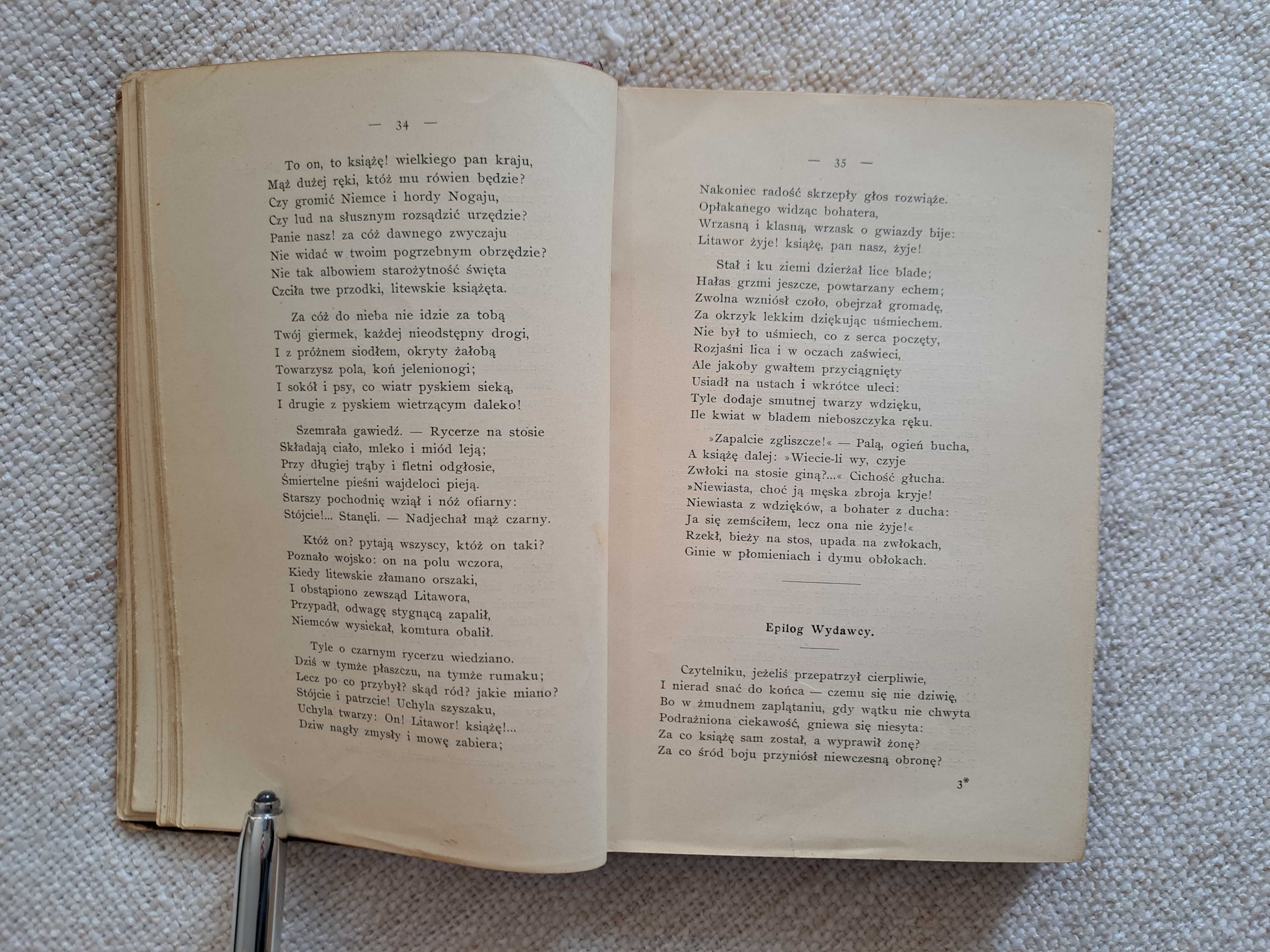 Poezye Adama Mickiewicza. Romeo i Julia. 1910 rok