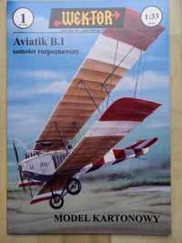 Model kartonowy Aviatik B.I