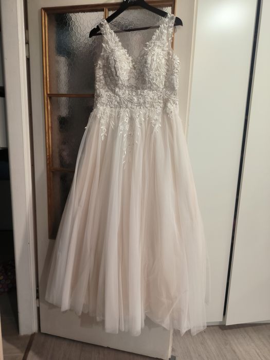 Suknia ślubna z gorsetem