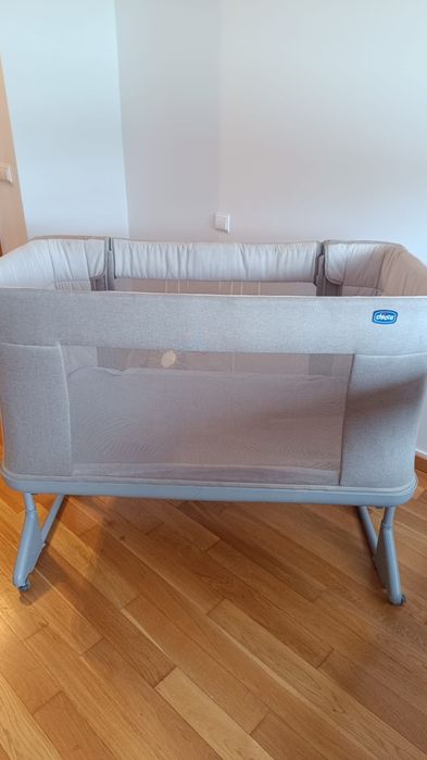 Berço Chicco Next2Me — Bege, em bom estado
