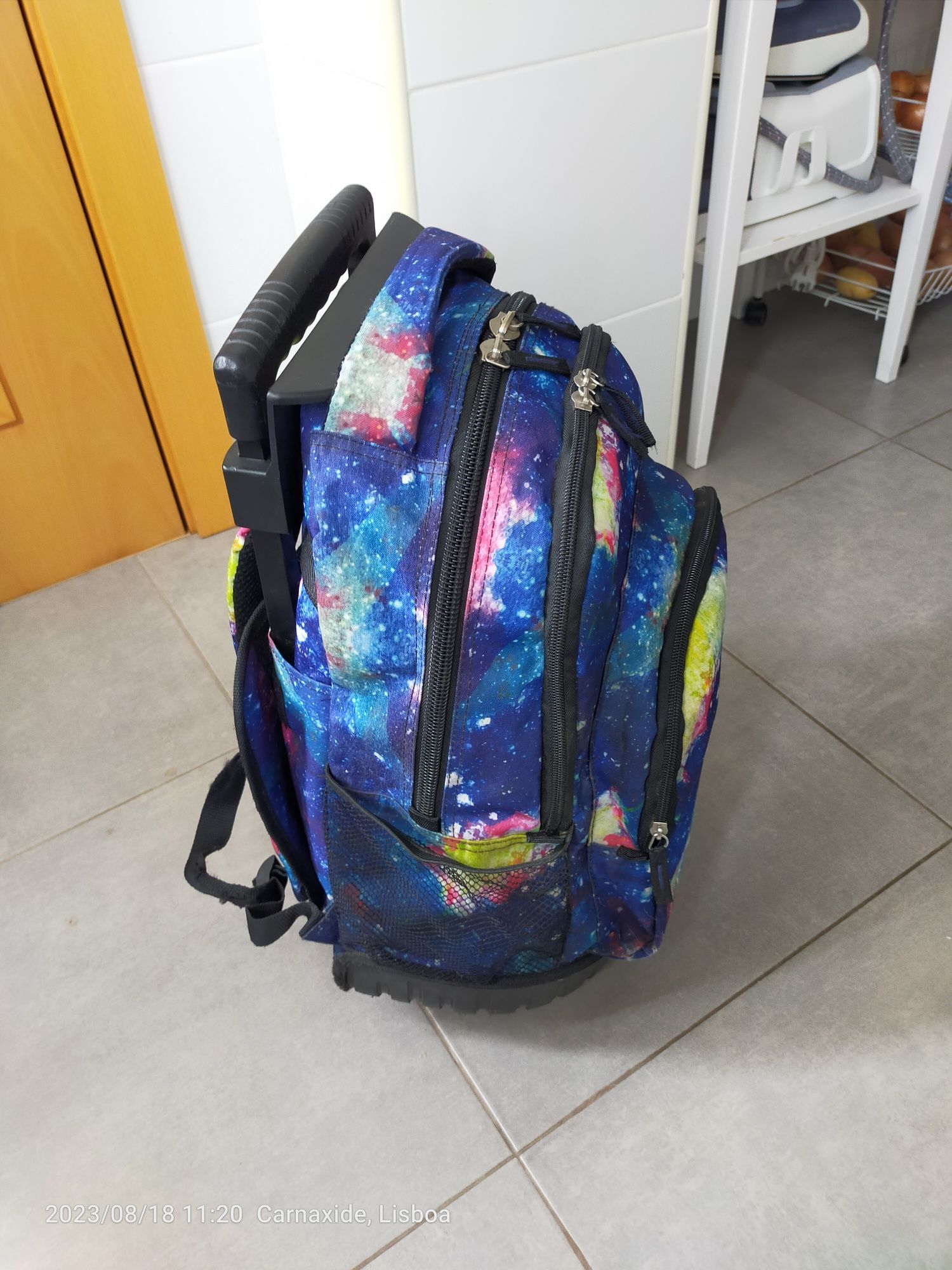 Mochila Escolar com trólei