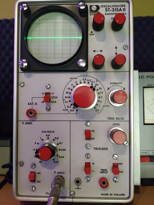 Sprzedam oscyloskop i zasilacz DC P 316