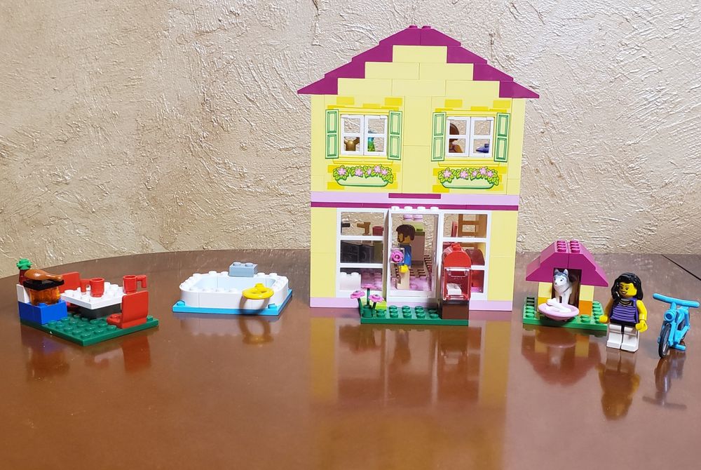 лего lego juniors оригінал сімейний будиночок 10686