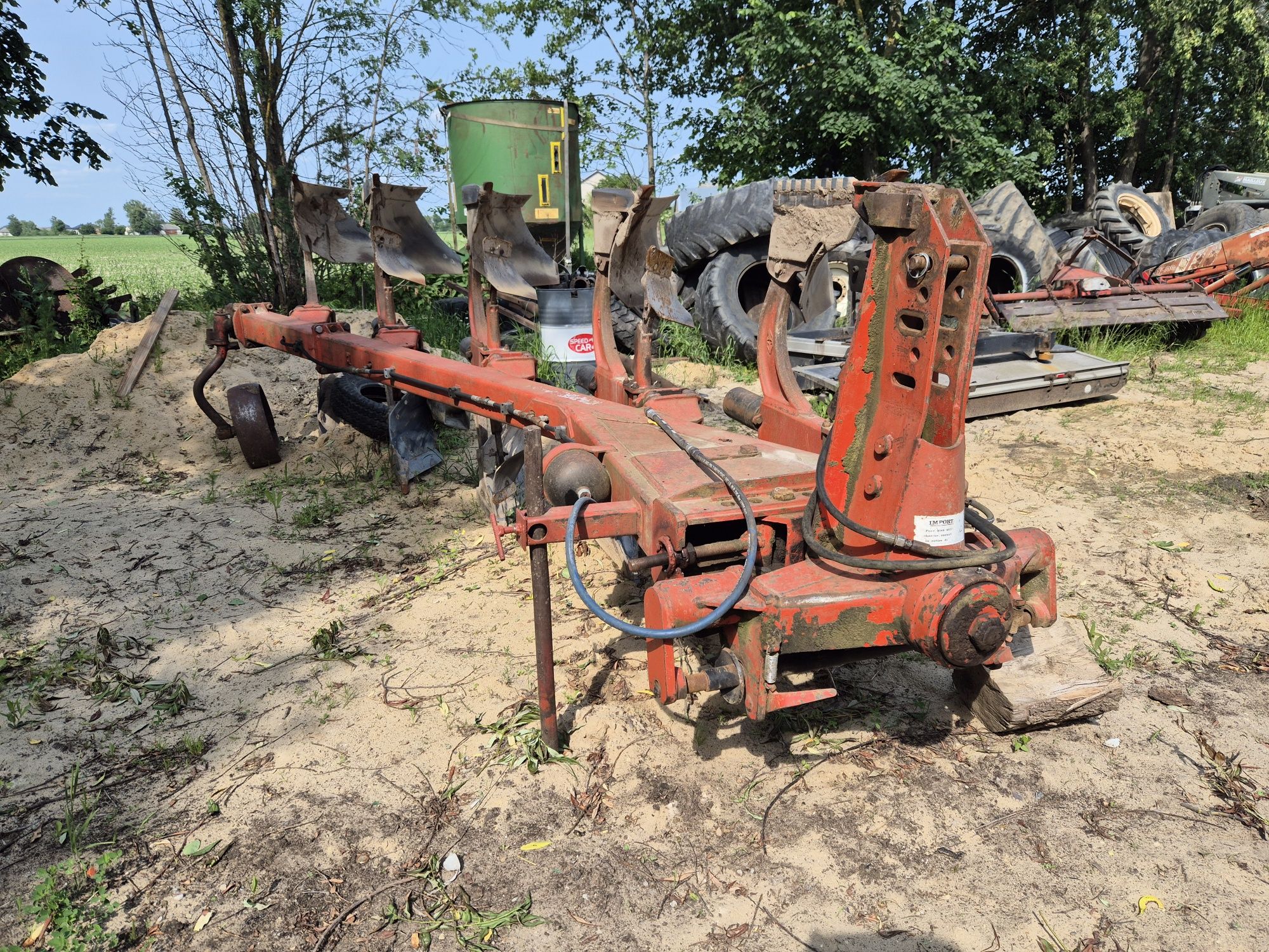 Plugi 5 skibowe RY 5. Hydraulika . Obrotowe brutto.