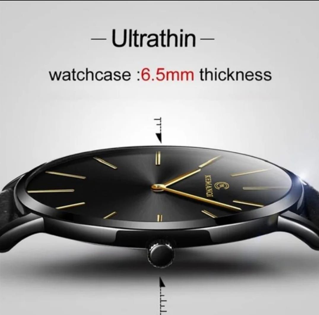 Zegarek męski ultra cienki
