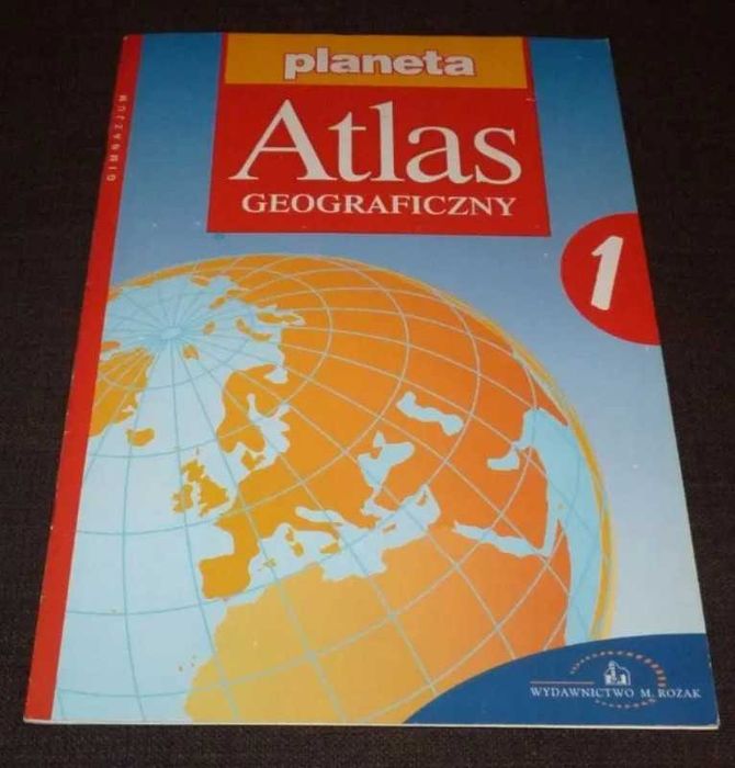 Atlas geograficzny 1 Planeta - do gimnazjum