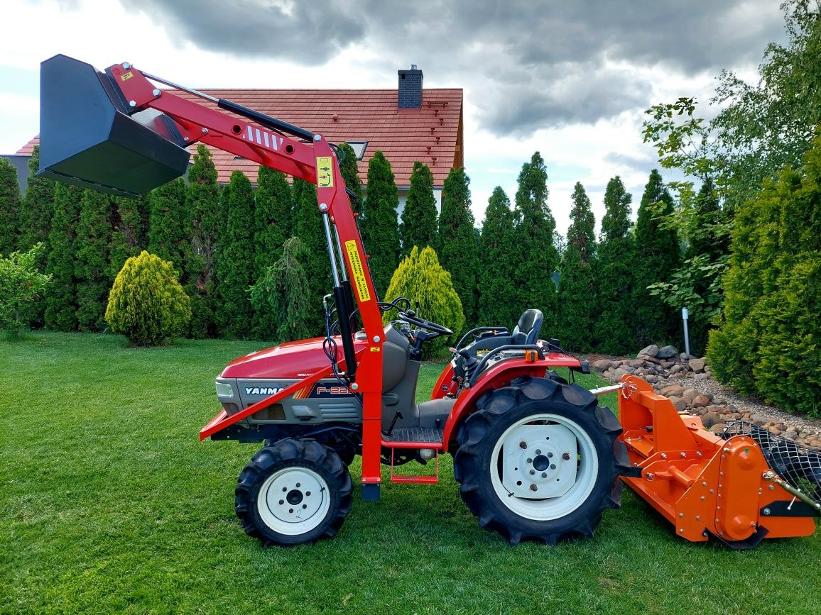 Traktorek Yanmar F220 22KM 4x4 Oryginał 849mth Bardzo Zadbany Kubota
